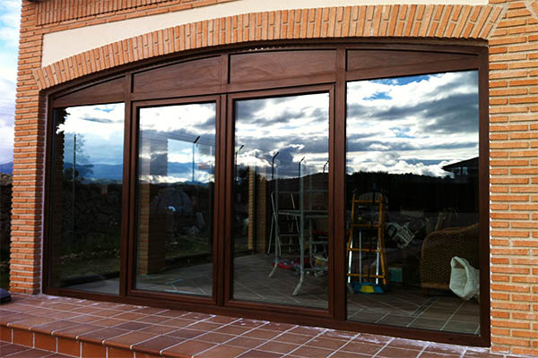 Ventanas de Aluminio Imitación Madera