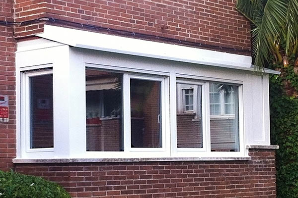 Ventanas de Aluminio Blancas
