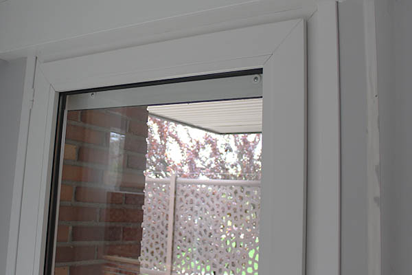 Ventana 1x1 a medida en aluminio blanco