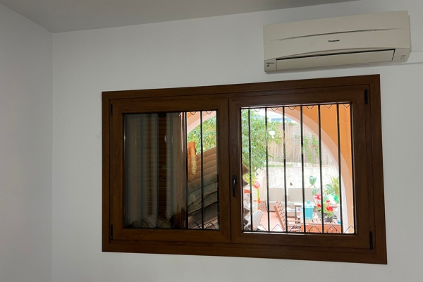 Ventana PVC Color Madera